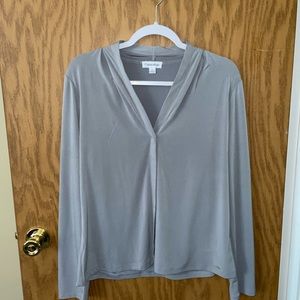 Calvin Klein Long Sleeve Business Casual Top size Large never worn